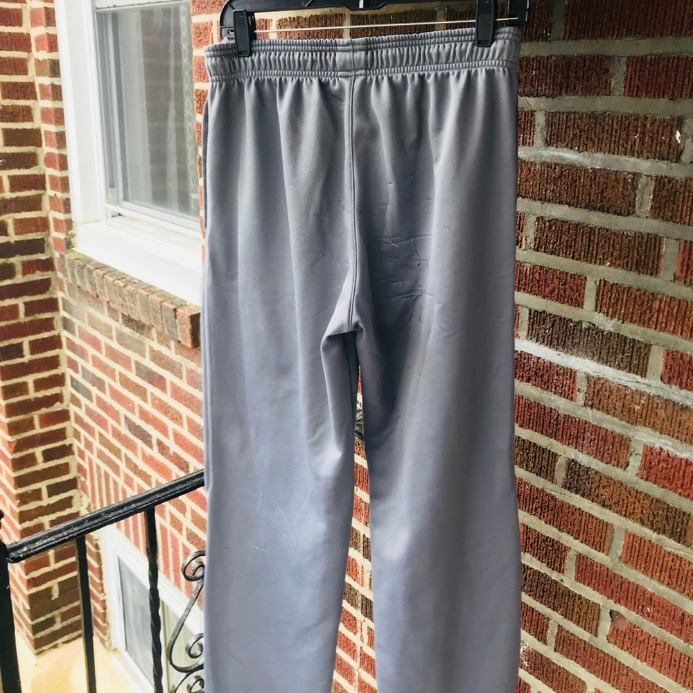 Adidas Gray and Black Stripe  Track Pants - Picture 4 of 6
